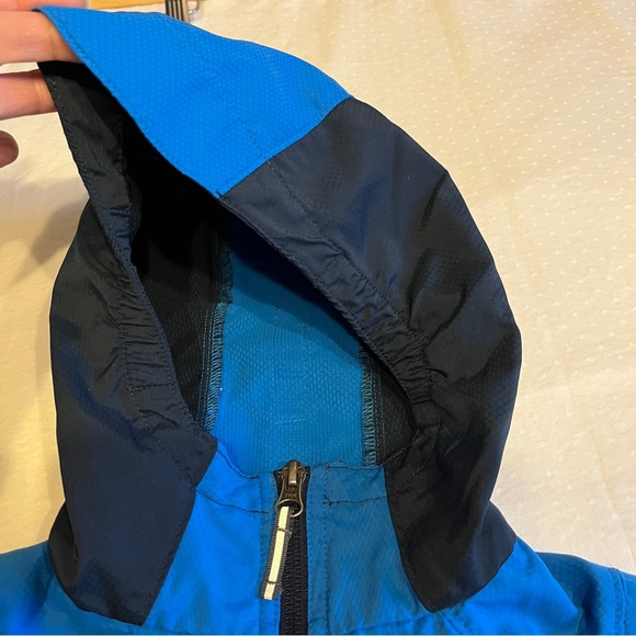 Columbia black and blue Omni shield rain jacket size XXS (4yo) - Picture 8 of 10